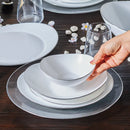 KARACA PURE   Service de table 26 pièces 6 personnes KARACA PURE  26 Parça 6 kişilik opal  yemek takımı KARACA PURE   Tafelservice 26 Teile 6 Personen