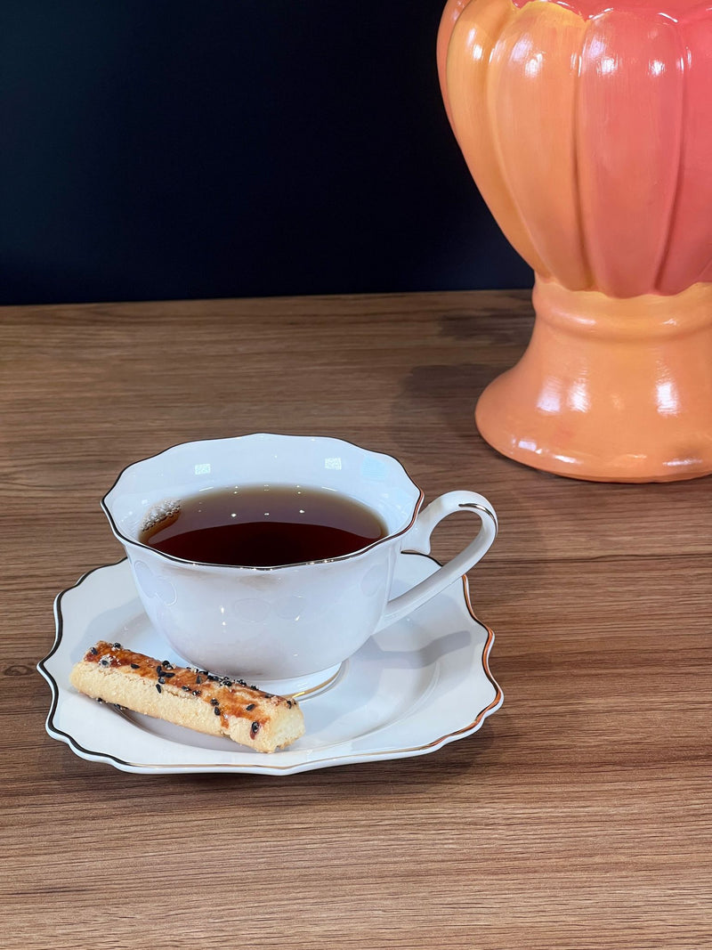 ACAR OMEGA  6'Lı porselen çay fincan takımı