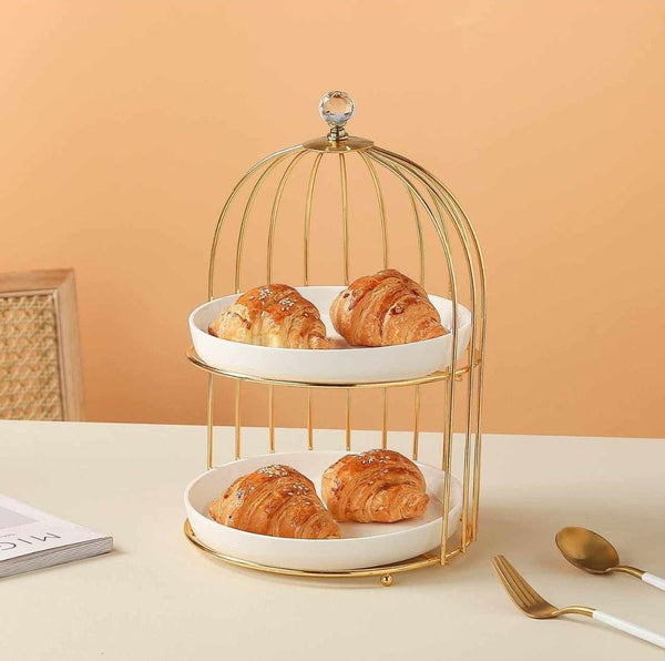 TREND HOME BIRD  2 Tabaklı sunumluk