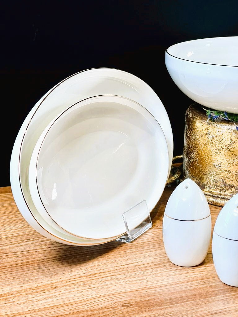ACAR DAPHNE Gold Yemek takımı 12 kişilik 57 parça 