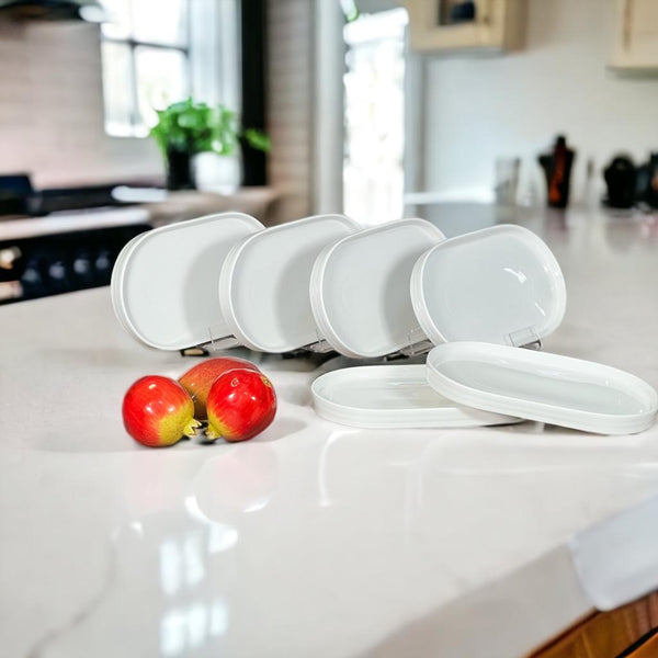 ACAR 6lı Porselen oval Servis Tabak