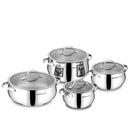 KORKMAZ SAMARA Batterie de casseroles 8 pièces - Bella Home