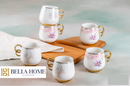 ACAR ALYANS  Lot de 6 mugs doré