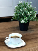 ACAR OMEGA Tasses à café en porcelaine 6 personnes