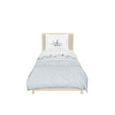 KARACA HOME VETA Set de couvre-lit 1 personne bleu
