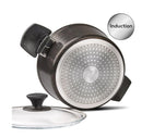 KARACA BIOGRANIT BLACK GOLD Induction batterie de cuisine 7 pièces - induksiyon tabanli 7 parca tencere seti