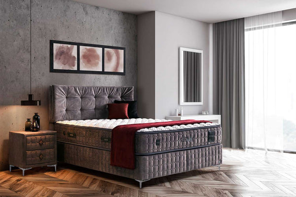 BAMBI SLEEPURE Baza, Başlik ve Yatak Hyper Soft Extra Comfort