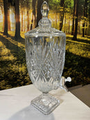 Bella Home Fontaine à boisson 5L en cristal texture à relief - cam İçecek dispenseri