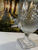 Bella Home Fontaine à boisson 5L en cristal texture à carreaux - cam İçecek dispenseri