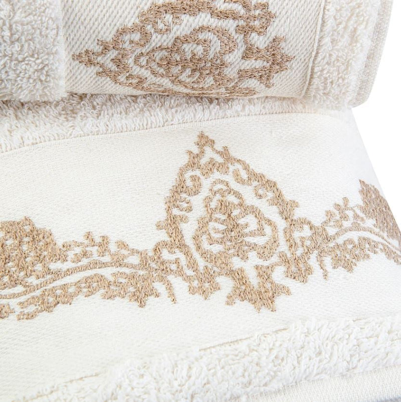 KARACA HOME ELDORA New Hamam Seti offwhite-bej