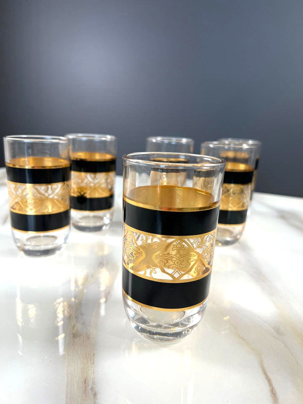 TREND HOME BLACK ORIENT 12 adet bardak 