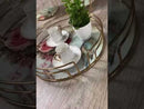 KARACA RETRO Crème Service de table 18 pièces 6 personnes